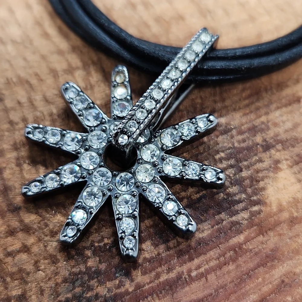 Rhinestone Spur‎ Rowel Western Bracelet